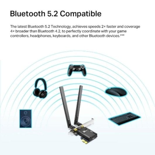 Archer TX20E Adaptador PCIe AX1800 Wi-Fi 6 Bluetooth 5.2/Doble Banda