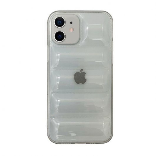 Icoveri Funda TPU Antigolpes Transparente para iPhone 12