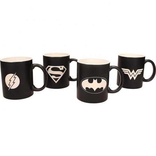 SD Toys Tazas Grabadas Láser Universo DC