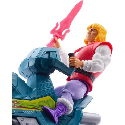 Mattel Masters del Universo Origins Prince Adam with Sky Sled