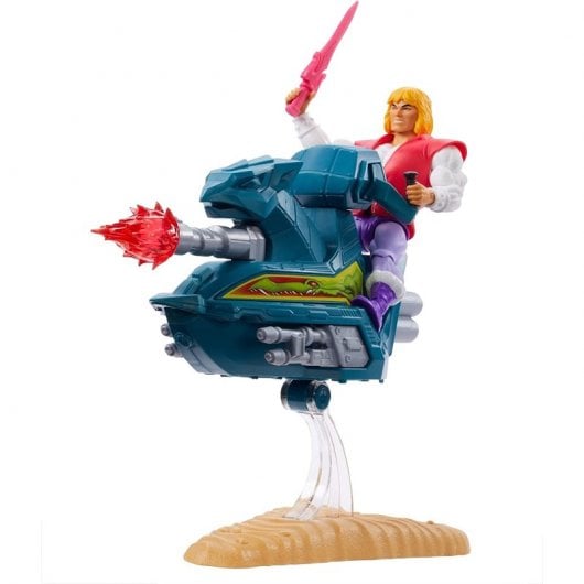 Mattel Masters del Universo Origins Prince Adam with Sky Sled
