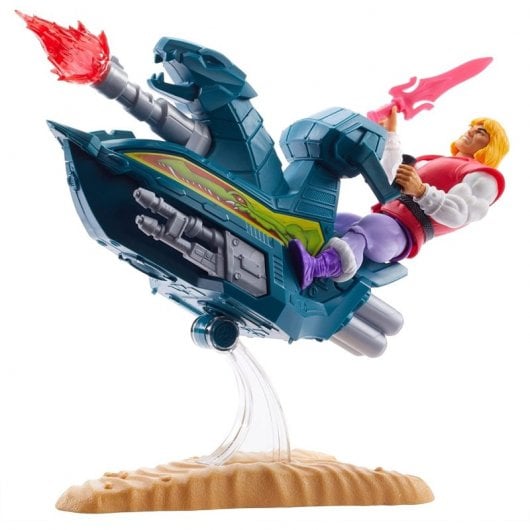 Mattel Masters del Universo Origins Prince Adam with Sky Sled