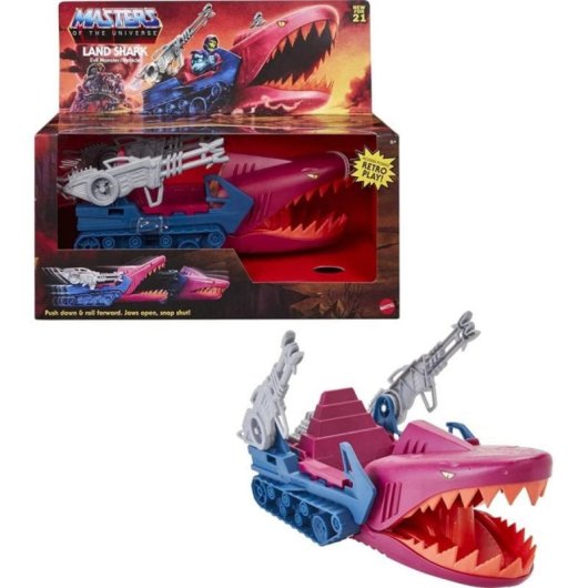 Veículo Ataque Terra Masters of the Universe Skeletor Modelo em Escala 13,9cm