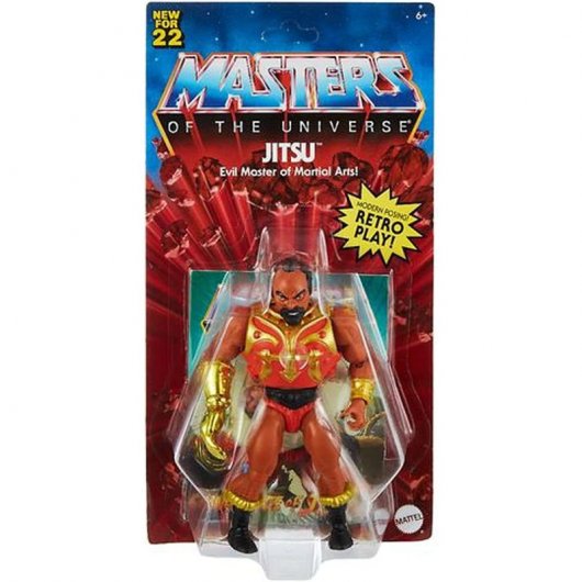Mattel Masters del Universo Origins Jitsu Figura de Acción 14cm