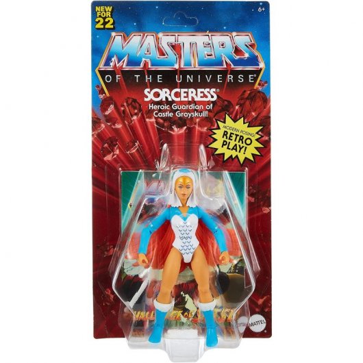 Mattel Masters del Universo Origins Sorceress Figura de Acción 14cm