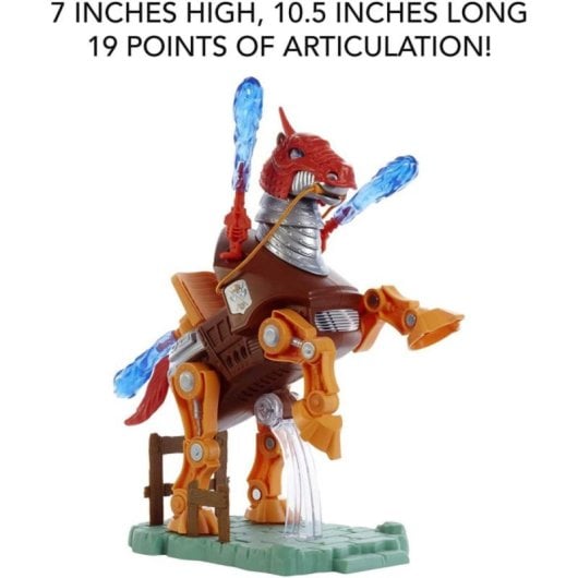 Sammlerstück Stridor He-Man 19 Gelenke 17,78 cm x 26,67 cm Roboterpferd mit Zubehör