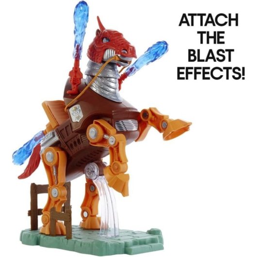 Sammlerstück Stridor He-Man 19 Gelenke 17,78 cm x 26,67 cm Roboterpferd mit Zubehör