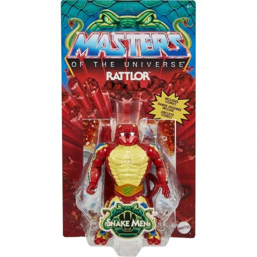 Mattel Masters of the Universe MOTU Origins Rattlor Action Figure 14cm