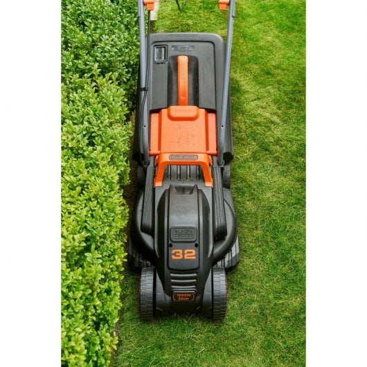Black & Decker BEMW351-QS tondeuse à gazon Marcher derrière un tracteur tondeuse Noir, Orange
