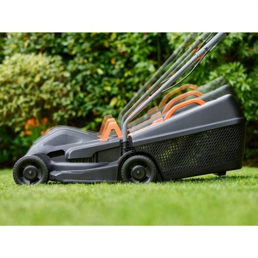 Black & Decker BEMW351-QS tondeuse à gazon Marcher derrière un tracteur tondeuse Noir, Orange