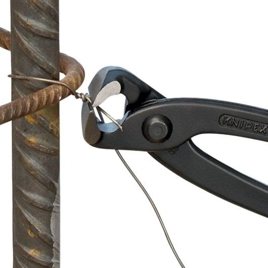 Alicate Knipex 99 00 220 Corte e Torção de Fio 220 mm Aço Preto