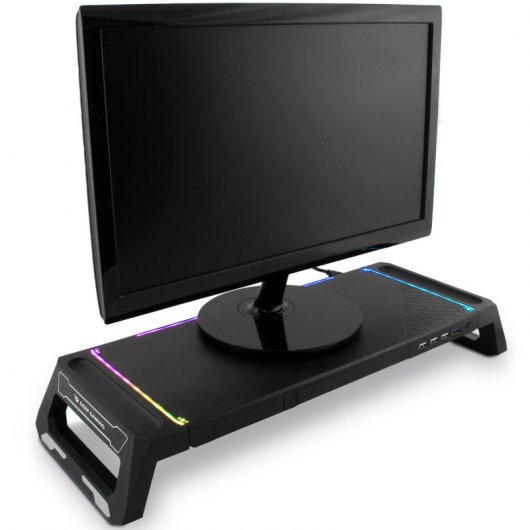 Deep Gaming SN06 RGB Gaming-Monitorständer mit 4-Port-USB-HUB