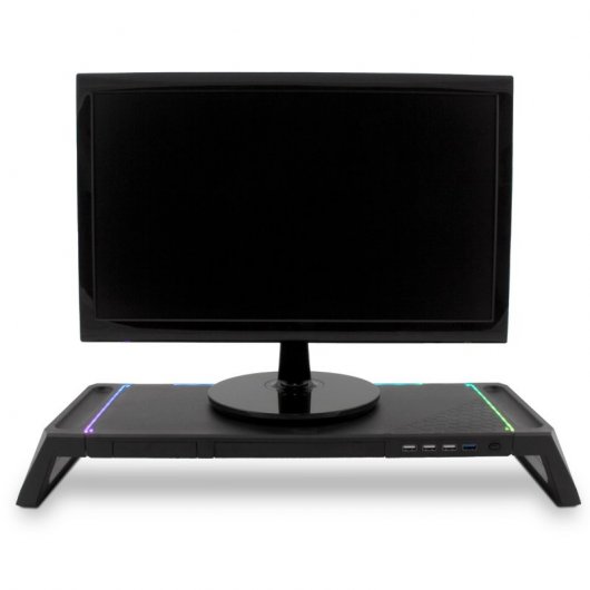 Deep Gaming SN06 RGB Gaming-Monitorständer mit 4-Port-USB-HUB