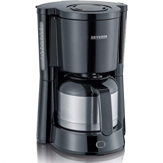 Severin KA 4835 Cafeteira Elétrica de Filtro 8 Chávenas Aço Inoxidável