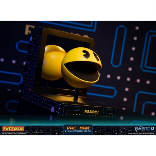 Prime 4 figure Pacman Standard Edition Statua in PVC 21 cm