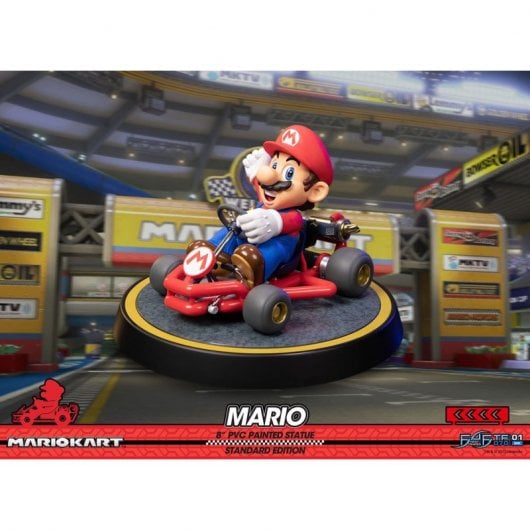Primeiras 4 Figuras Mario Kart Standard Edition Estátua 20 cm