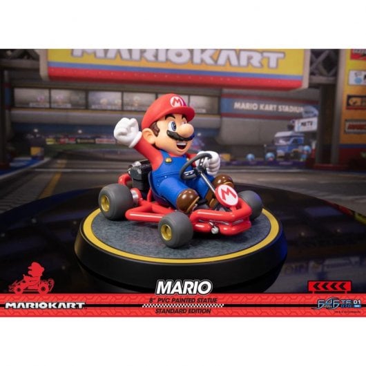Primeiras 4 Figuras Mario Kart Standard Edition Estátua 20 cm