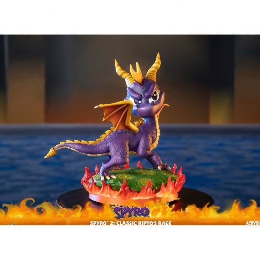 First 4 Figures Spyro 2 Standard Edition Classic Ripto's Rage Estatua 20 cm