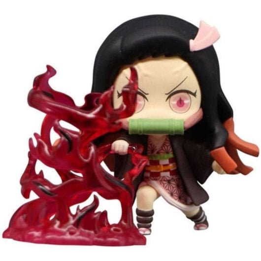Figura Nezuko Kamado Good Smile 7cm PVC Articulada Base Complementos Kimetsu no Yaiba