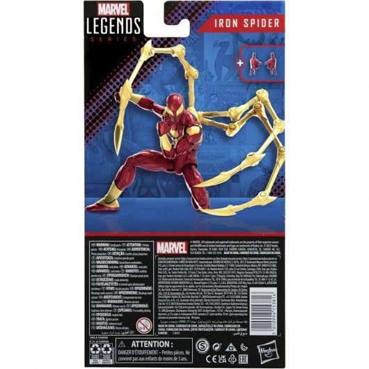 Hasbro Original Marvel Legends Spiderman Iron Spider