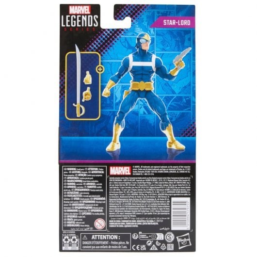 Hasbro Original Marvel Legends Guardiani della Galassia Star-Lord