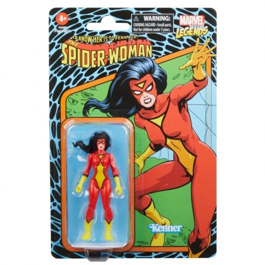 Hasbro Original Marvel Legends Colección Retro 375 Spiderwoman