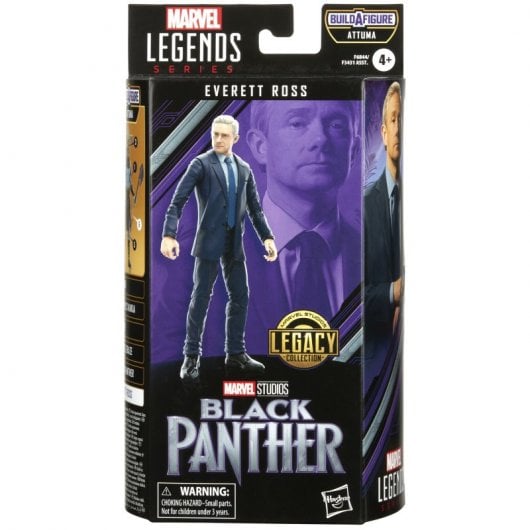 Hasbro originale Marvel Legends Black Panther Wakanda Everett Ross