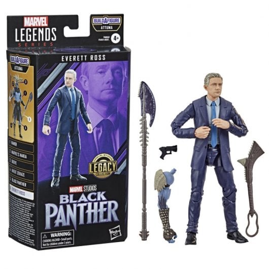 Hasbro Original Marvel Legends Black Panther Wakanda Everett Ross
