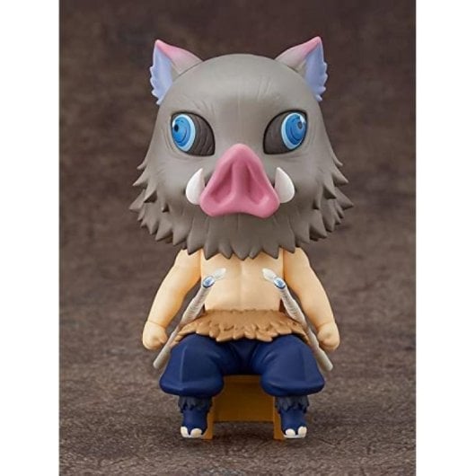Figura Good Smile Inosuke Hashibira Kimetsu no Yaiba Nendoroid Swacchao 9cm PVC articulada