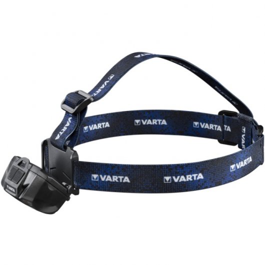 Varta Work Flex Motion Sensor Light H20 Lanterna LED para Cabeça Preta/Azul