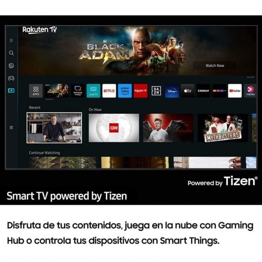 Samsung Q70C TQ55Q70CATXXC TV 139,7 cm (55") 4K Ultra HD Smart TV Wifi Noir
