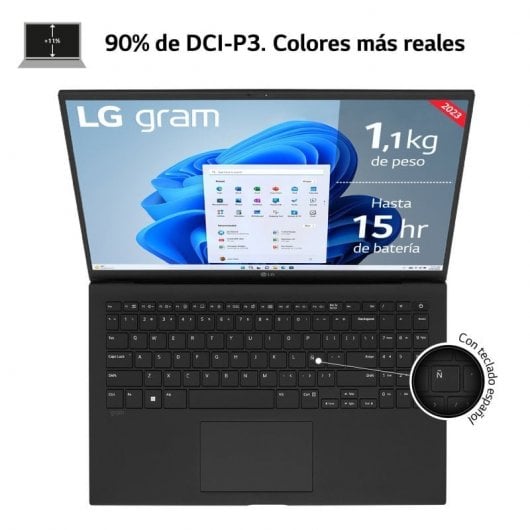 LG Gram 15Z90R-G.AP75B Intel Evo Core i7-1360P/32GB/512GB SSD/15.5"