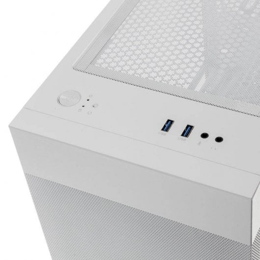 Lian-Li Lancool 205M Mesh RGB Cristal Templado USB 3.0 Blanca