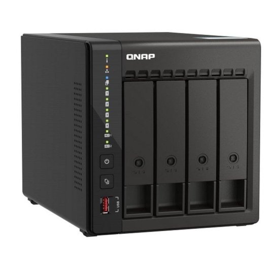 NAS Tower QNAP TS-453E Intel Celeron J6412 8GB 4-Bay 2x2,5GbE 2xHDMI M.2
