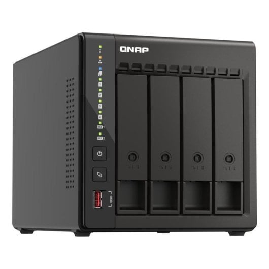 NAS Tower QNAP TS-453E Intel Celeron J6412 8GB 4-Bay 2x2,5GbE 2xHDMI M.2