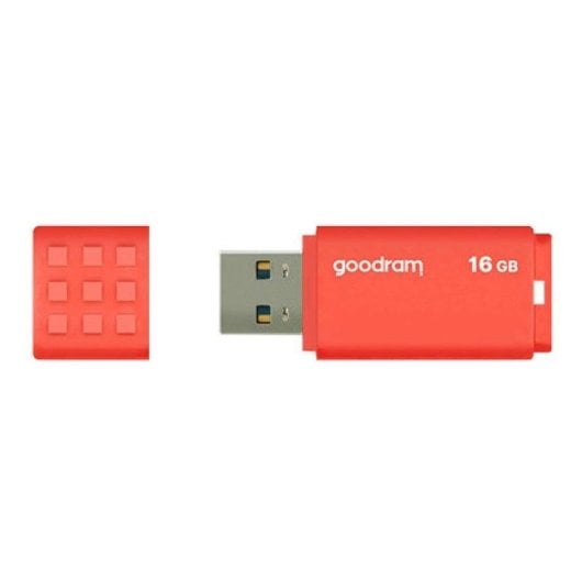 Clé USB Goodram UME3 16GB USB 3.2 Gen 1 orange capuchon
