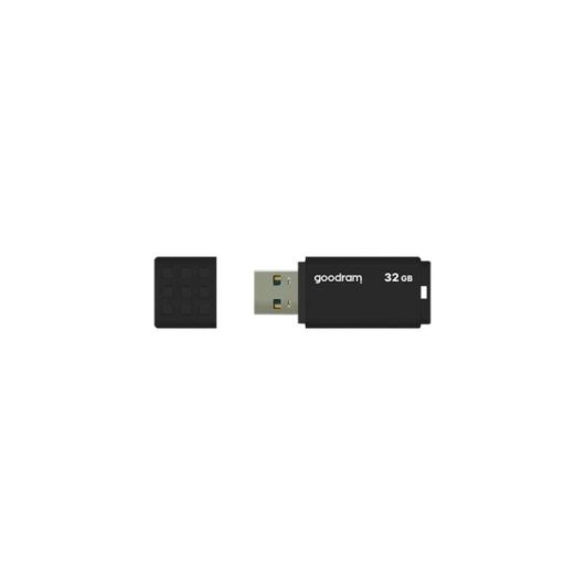 Unidad flash USB GoodRam UME3 32GB USB 3.2 Gen 1 negra tapón