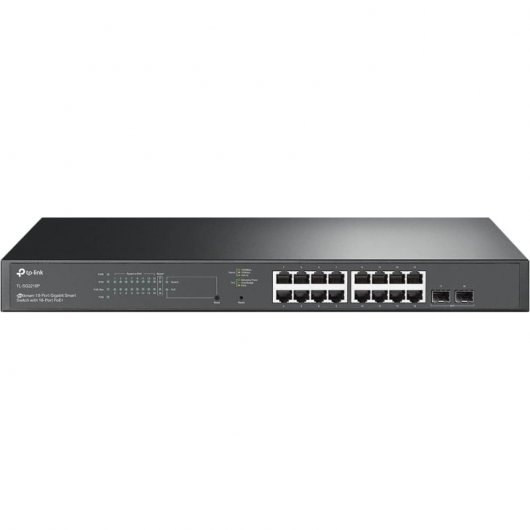 TP-Link TL-SG2218P JetStream Switch 16 Gigabit PoE+ Ports 2 Gigabit SFP Ports