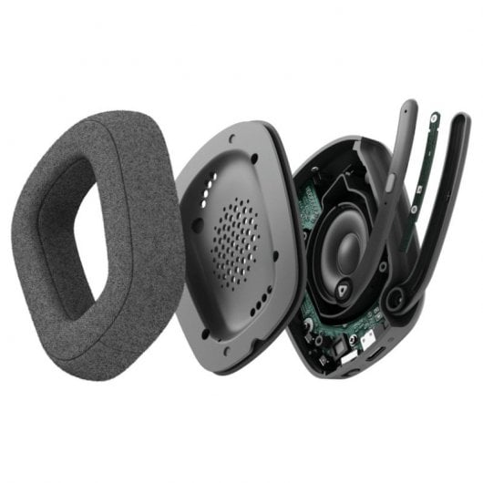 Logitech Zone Vibe Wireless-Kopfhörer Graphite Teams-Version
