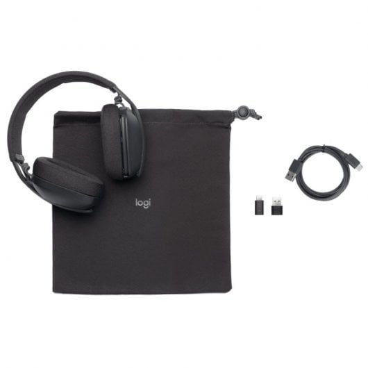Logitech Zone Vibe Wireless-Kopfhörer Graphite Teams-Version