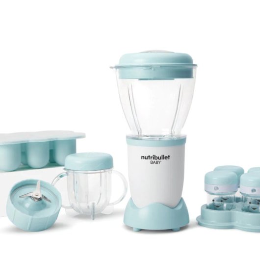 NutriBullet Baby NBY100 200W Blauer Mixer