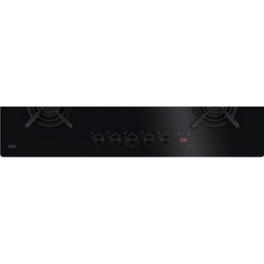 AEG HKB95453NB Serie 8000 Flamelight Placa a Gás 5 Zonas 90cm Preta