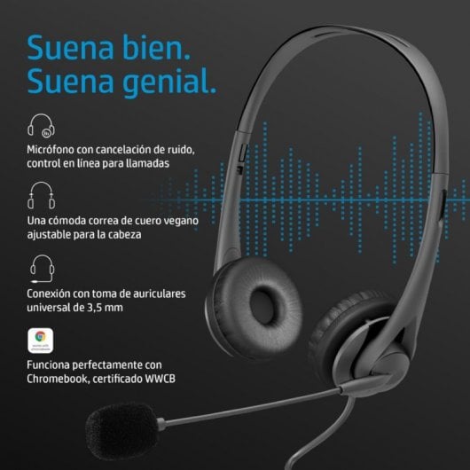 HP Cuffie stereo da 3,5 mm G2