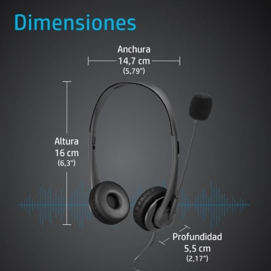 HP G2 Auriculares Estéreo con Micrófono Negros