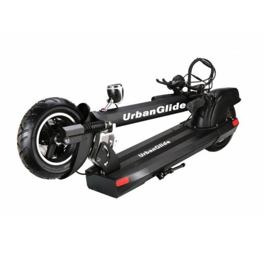 Patinete électrique UrbanGlide AR2 500W Autonomie 40km Roues 10" Disques Noir/Rouge