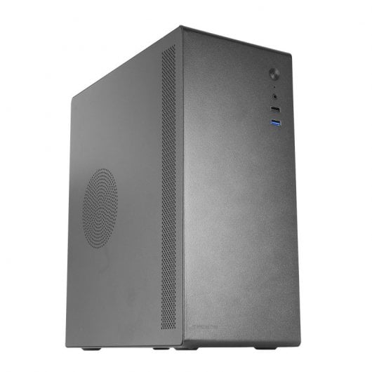 Tacens ORUMX Custodia minitower MicroATX ultracompatta e sottile con ventola posteriore da 80 mm nera