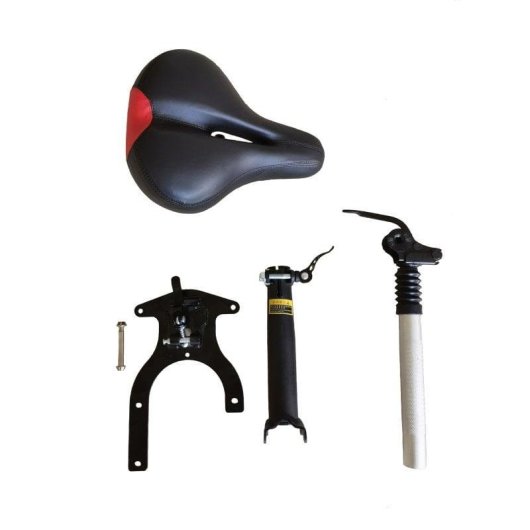 UrbanGlide AR2 Patinete Eléctrico Negro/Rojo + Asiento
