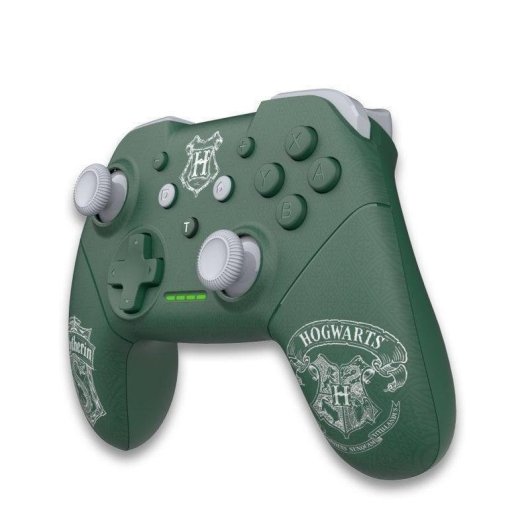Mando inalámbrico Freaks and Geeks Slytherin doble vibración y giroscopio para Nintendo Switch