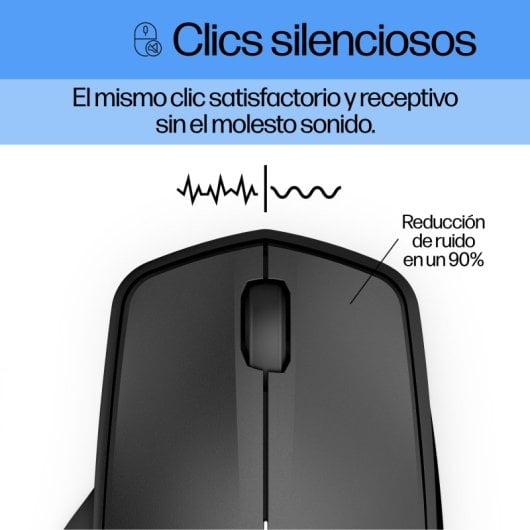 HP 280 Ratón Óptico Inalámbrico Negro