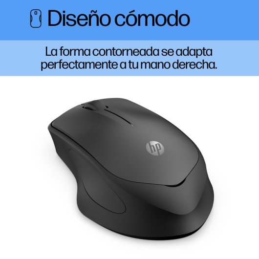 HP 280 Ratón Óptico Inalámbrico Negro